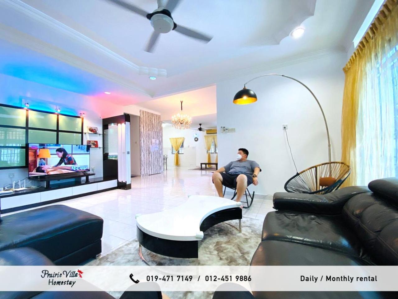 Prairie Villa Homestay Lumut Ngoại thất bức ảnh